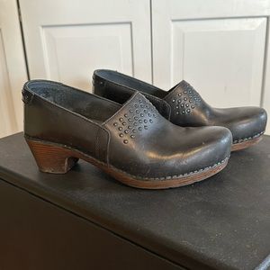 Dansko black clogs size 39